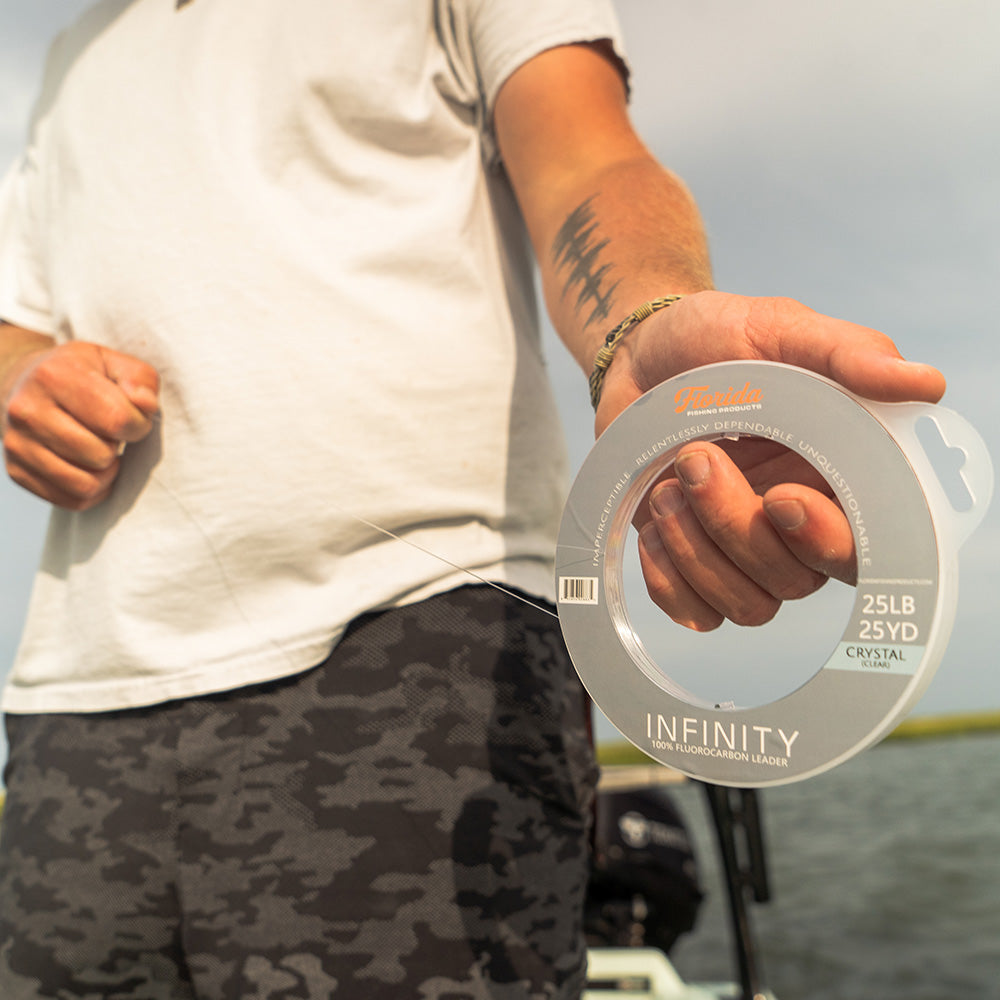 INFINITY 100% Fluorocarbon Leader (Coral)