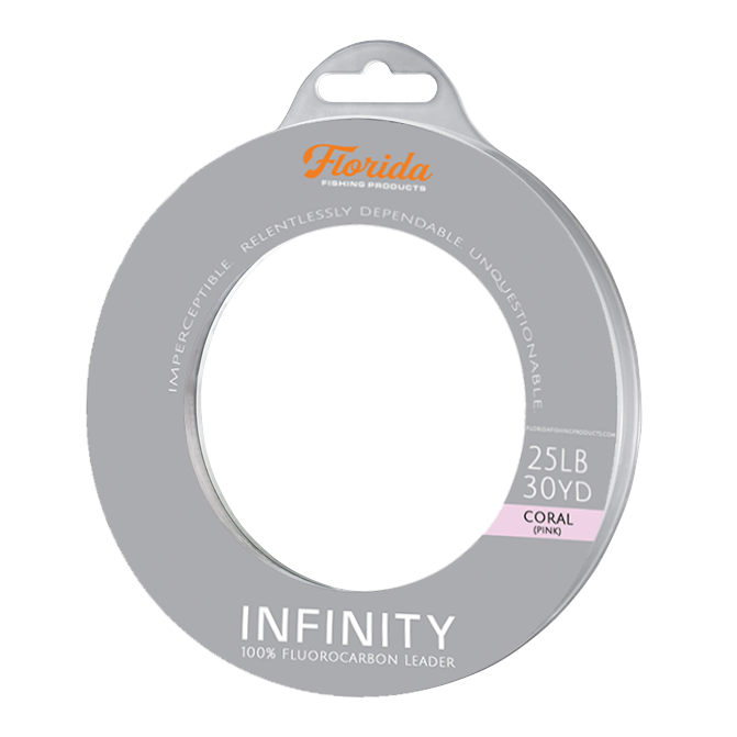 INFINITY 100% Fluorocarbon Leader (Coral)