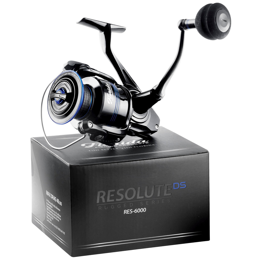 Florida Fishing Products Resolute DS Spinning Reel, 6000