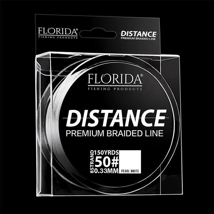 Distance Braided Fishing Line - Ice Blue