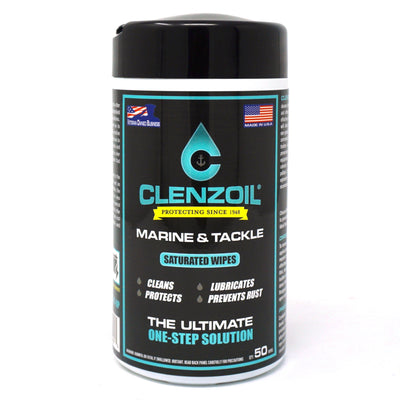 Clenzoil Marine & Tackle – Saturated Wipes
