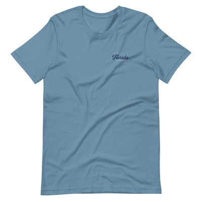 Florida Outline Shirt - Slate Blue